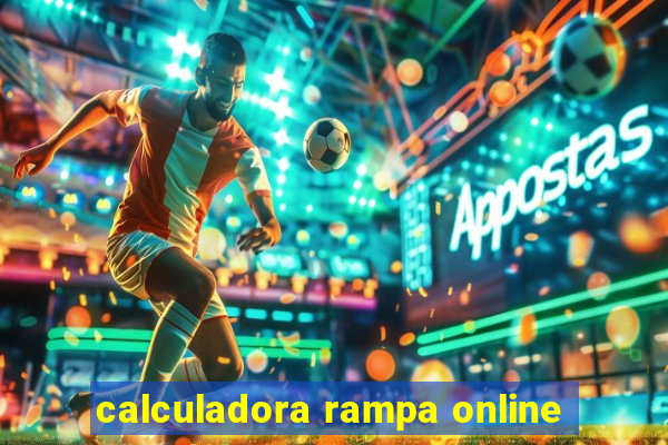 calculadora rampa online